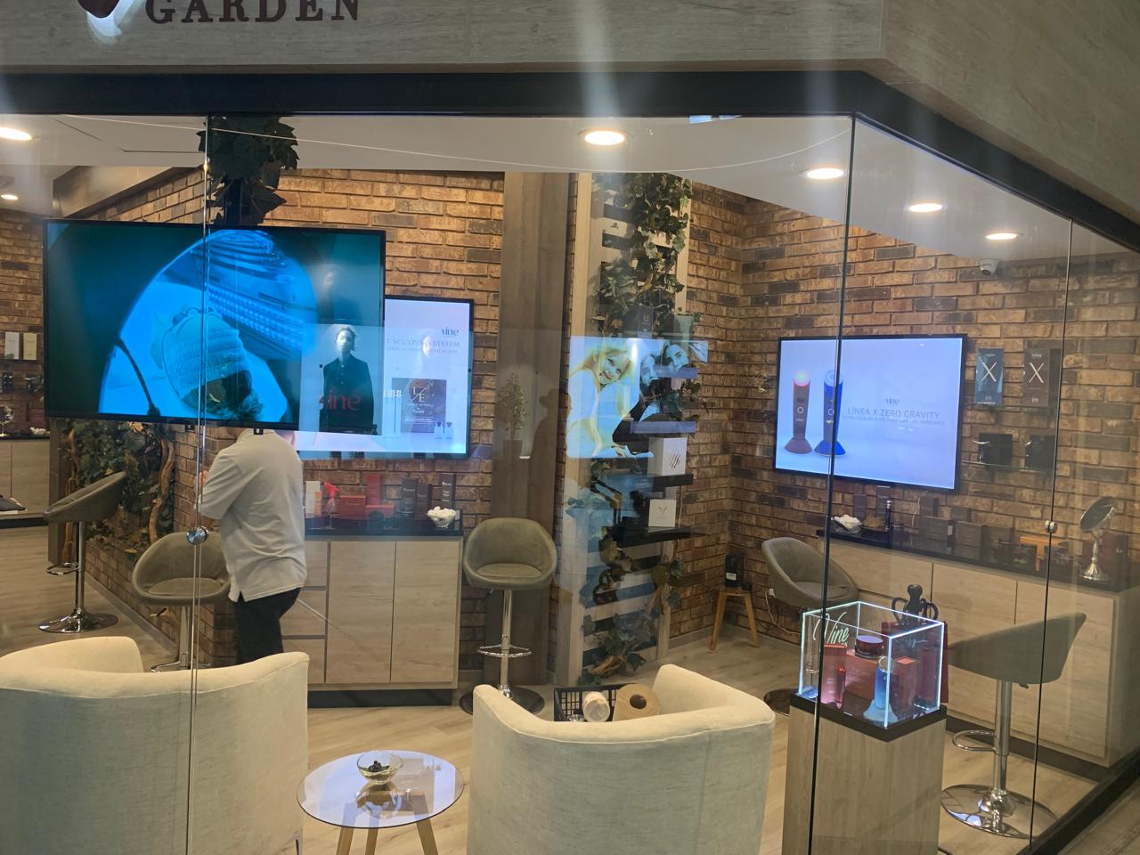 Garden Display - Espacio de marca realizado por DSX